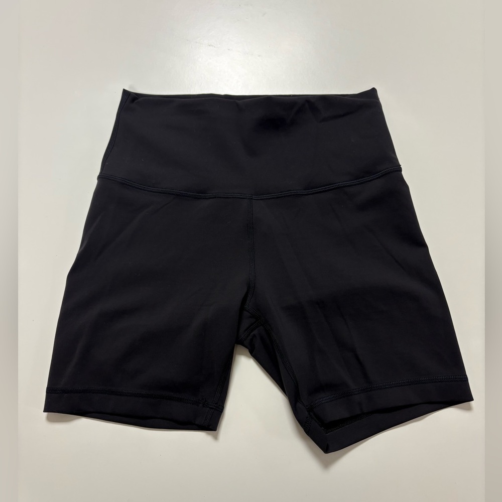 lululemon athletica Black High-Rise Bike Shorts